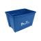 18-Gallon Blue Curbside Recycling Bin