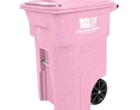 Herby Curby® Cancer Awareness Waste Cart