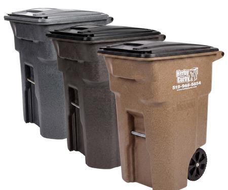 Herby Curby® Designer Collection Waste Carts
