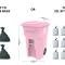 Herby Curby® Cancer Awareness Waste Cart