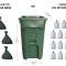 Herby Curby® Waste Cart