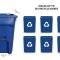 Herby Curby® Recycle Cart