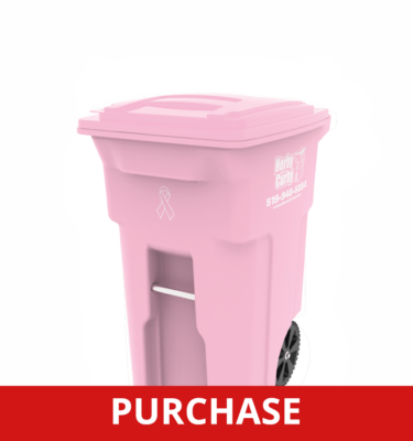 Pink Waste Cart (Medium)
