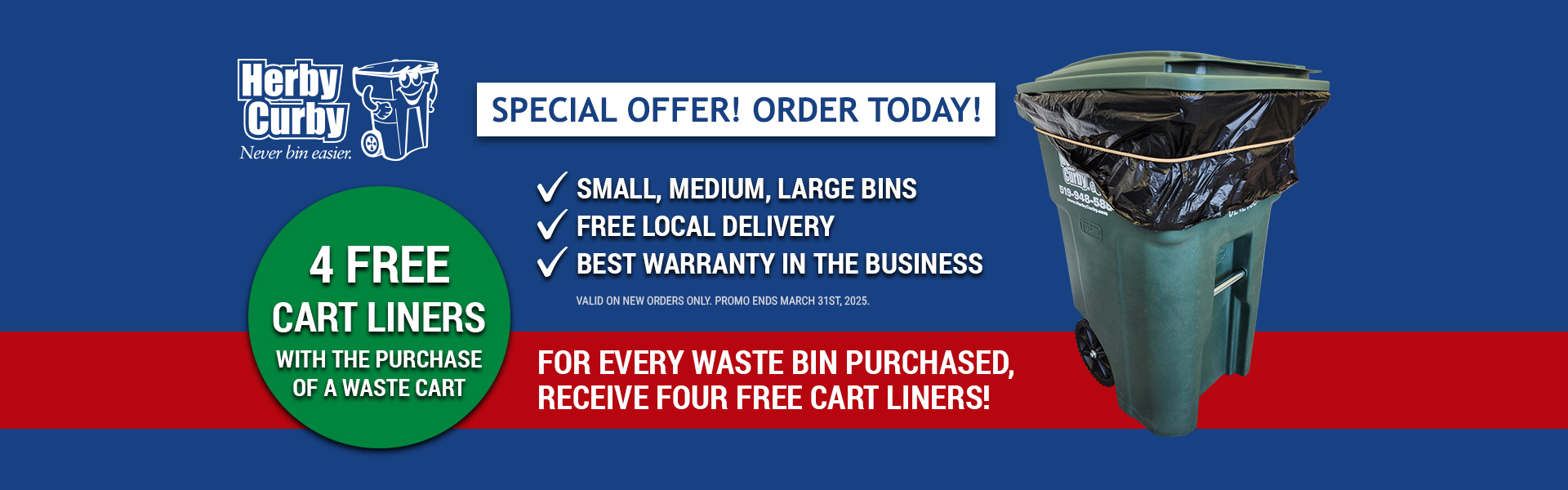 Free Cart Liners