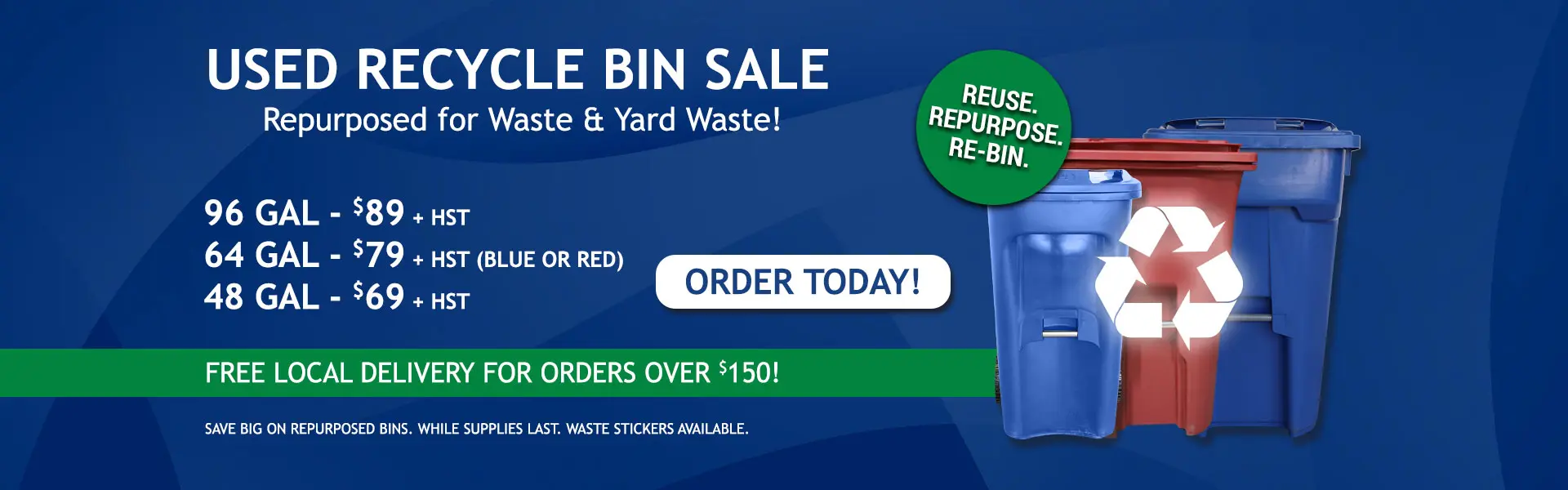 Used Recycle Bins