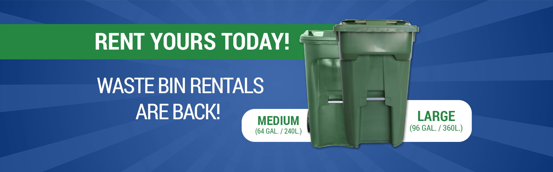Waste Bin Rentals